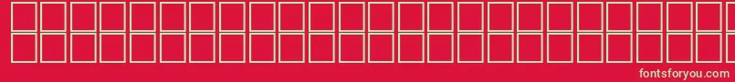 AlSaremBold-Schriftart – Grüne Schriften auf rotem Hintergrund
