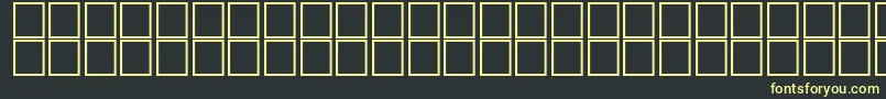 AlSaremBold Font – Yellow Fonts on Black Background