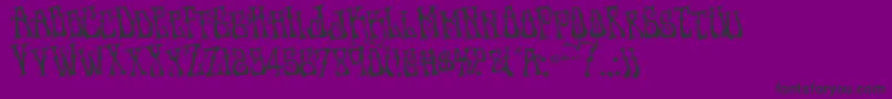 More about Instantzenrotate Font Instantzenrotate Font – Black Fonts on Purple Background