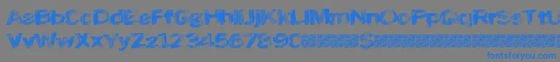 Lisätietoja Roadskin-fontista Roadskin-fontti – siniset fontit harmaalla taustalla