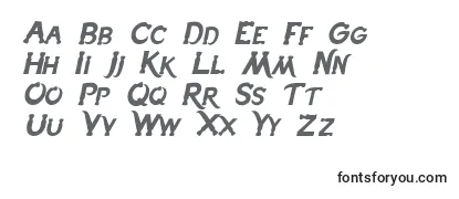 Hammerheaditalic Font