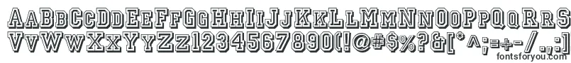 Шрифт Jerseyletters – шрифты Hulk