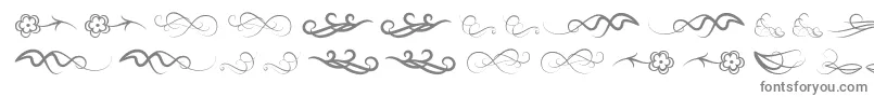 Windofchange Font – Gray Fonts on White Background
