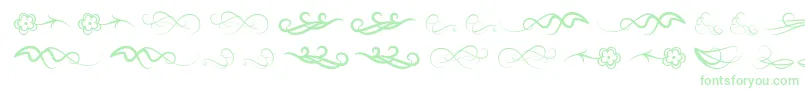 Windofchange Font – Green Fonts on White Background