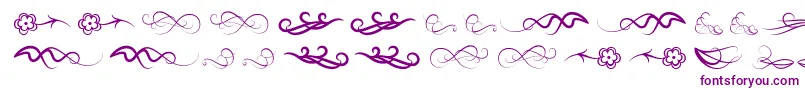 Windofchange-Schriftart – Violette Schriften