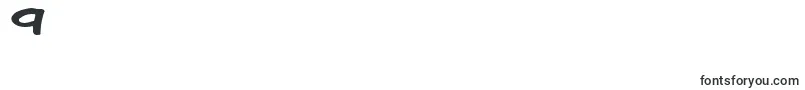 フォントJapanscript911Bold – フォント数字9