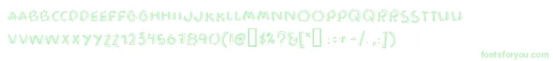 Operating Font – Green Fonts