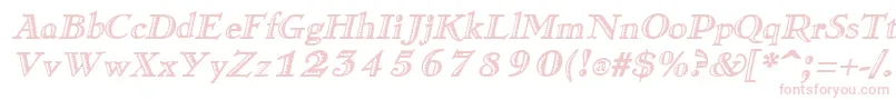 RamonaItalic Font – Pink Fonts
