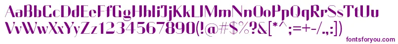 CurrencyReg-Schriftart – Violette Schriften