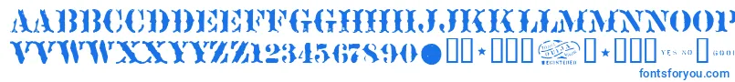Sideshow Font – Blue Fonts