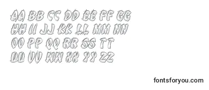 Review of the Eggrollengraveital Font