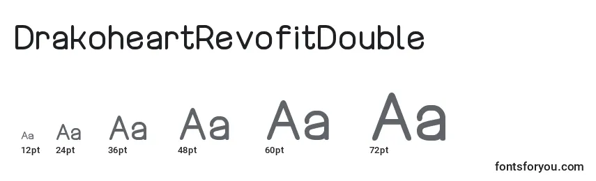 DrakoheartRevofitDouble Font Sizes