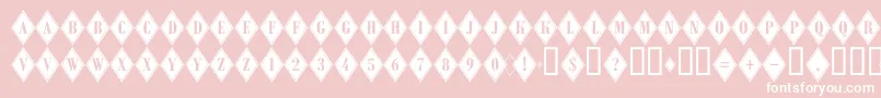 fuente ARombygr – Fuentes Blancas Sobre Fondo Rosa