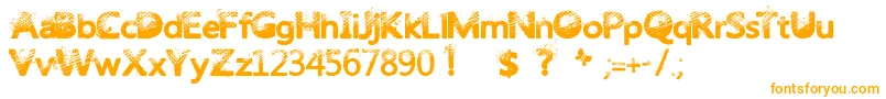 Trashbutterfly Font – Orange Fonts