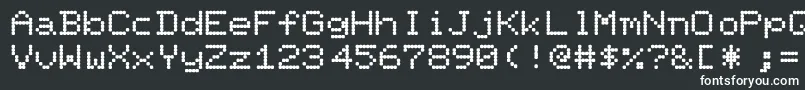 PixelscreenRegular Font – White Fonts