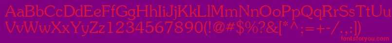 Lisätietoja Agsou13-fontista Agsou13-fontti – punaiset fontit violetilla taustalla