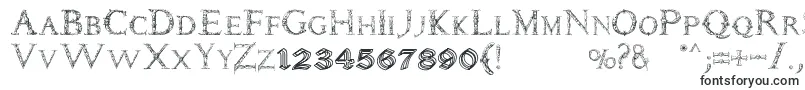 Шрифт Daemonesque – декоративные шрифты