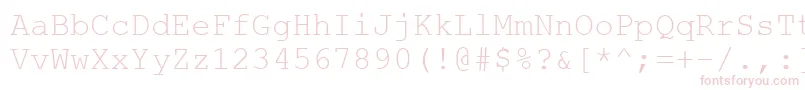 Wuzzy4-Schriftart – Rosa Schriften