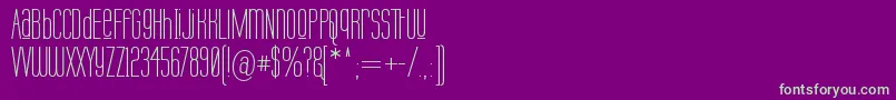 More about Labtuup Font Labtuup Font – Green Fonts on Purple Background