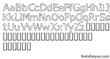 V Open  font – Fonts Starting With V