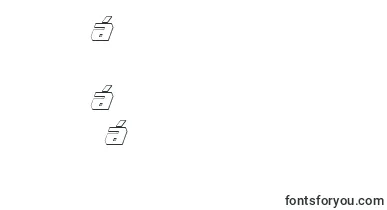 Voortrekker3DCondensedItalic font – burmese Fonts