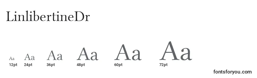 LinlibertineDr Font Sizes