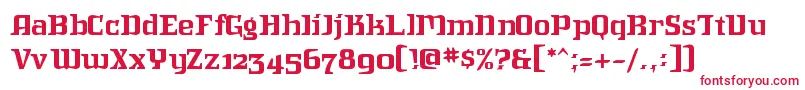 Intruder Font – Red Fonts