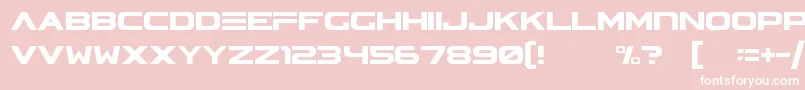 Saiba mais sobre a fonte AsteraV2 Fonte AsteraV2 – fontes brancas em um fundo rosa