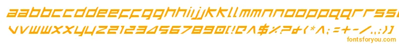 HarrierItalic-fontti – oranssit fontit