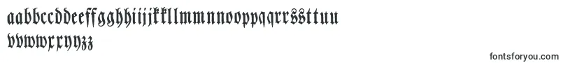 Шрифт Chursaechsischefrakturunz1 – английские шрифты