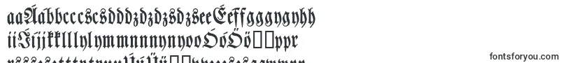 Chursaechsischefrakturunz1 Font – Hungarian Fonts