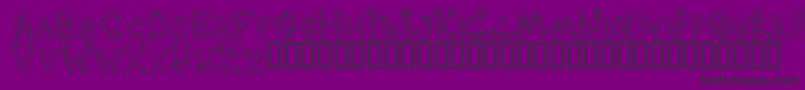 More about DownTheDrain Font DownTheDrain Font – Black Fonts on Purple Background
