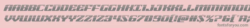 More about 21gunsalutehalfital Font 21gunsalutehalfital Font – Gray Fonts on Pink Background