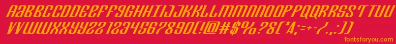More about Departmenthexpandital Font Departmenthexpandital Font – Orange Fonts on Red Background