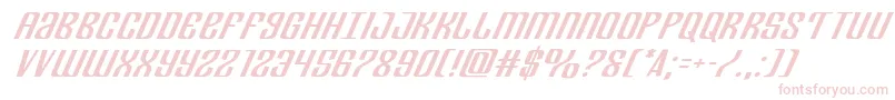 Weitere Informationen zur Departmenthexpandital-Schriftart Departmenthexpandital-Schriftart – Rosa Schriften auf weißem Hintergrund