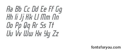 Review of the WoxModelistItalicDemo Font