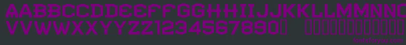 CfatlantideRegular Font – Purple Fonts on Black Background