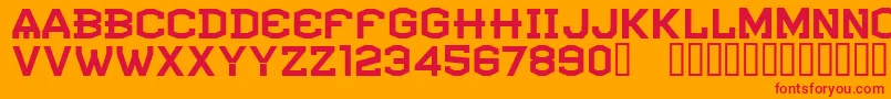 More about CfatlantideRegular Font CfatlantideRegular Font – Red Fonts on Orange Background