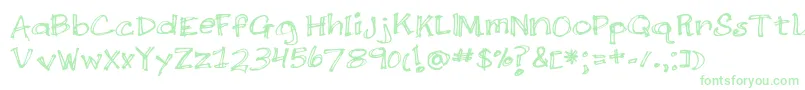 BmdDoubleScratch Font – Green Fonts