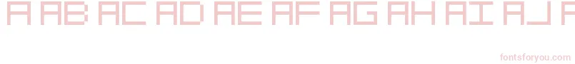 OcrDeca-Schriftart – Rosa Schriften