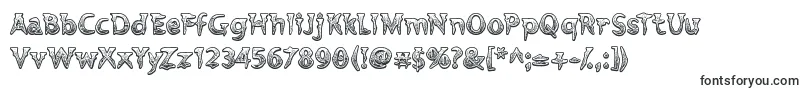 Voodoovampire-fontti – Fontit Adobe Indesignille