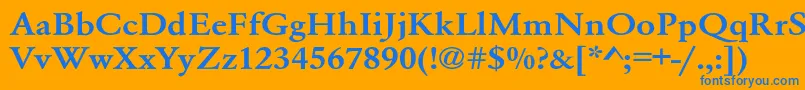 Подробнее о шрифте Whittiedmediume Шрифт Whittiedmediume – синие шрифты на оранжевом фоне
