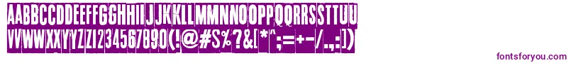 HowDoYouSleep Font – Purple Fonts on White Background