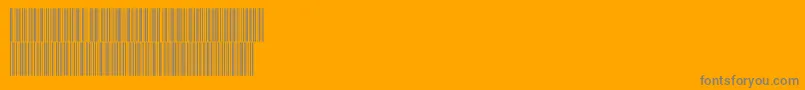More about Intp72dmtt Font Intp72dmtt Font – Gray Fonts on Orange Background