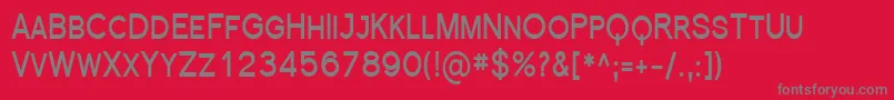 More about SfflorencesanssccondBold Font SfflorencesanssccondBold Font – Gray Fonts on Red Background