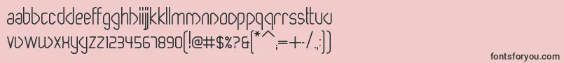 More about PaperclipBold Font PaperclipBold Font – Black Fonts on Pink Background