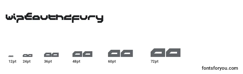 WipeoutHdFury Font Sizes