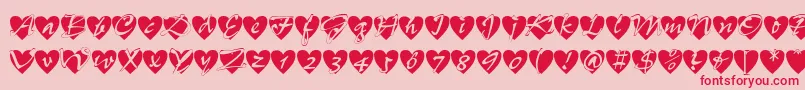 Fts12 Font – Red Fonts on Pink Background