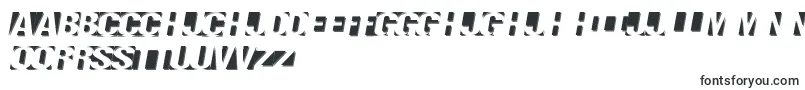 Шрифт Negatron – корсиканские шрифты