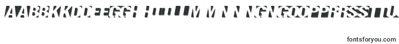 Шрифт Negatron – себуанские шрифты